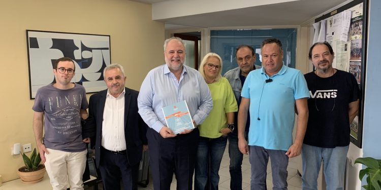 Επίσκεψη στο Τεχνικό Επιμελητήριο Ηπείρου από τον Σπύρο Ριζόπουλο