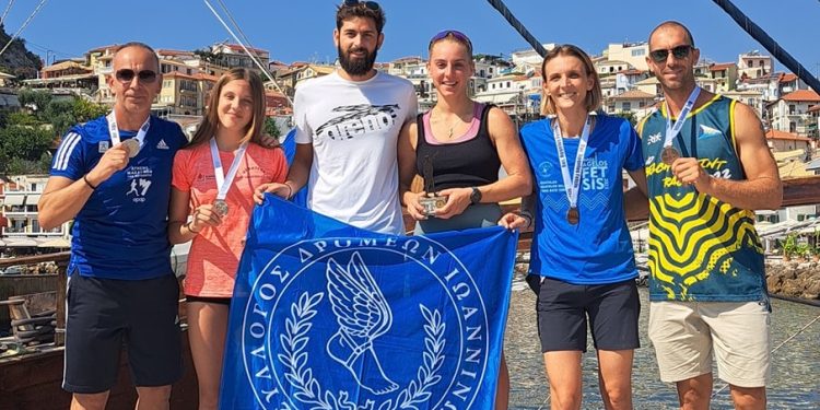 Με συμμετοχές και διακρίσεις σε Πάργα και Κρήτη ο Σύλλογος Δρομέων Ιωαννίνων