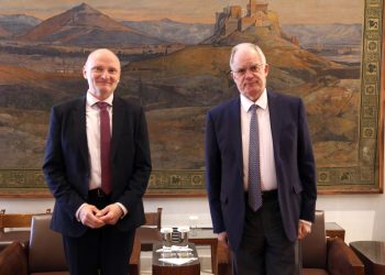 Συνάντηση του Προέδρου της Βουλής με τον Πρέσβη της Ομοσπονδιακής Δημοκρατίας της Γερμανίας