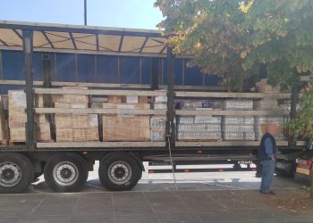 Αποστολή βοήθειας στους πληγέντες της Θεσσαλίας