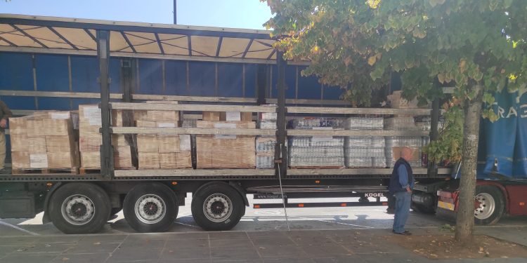 Αποστολή βοήθειας στους πληγέντες της Θεσσαλίας