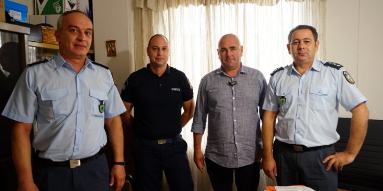 Το Αστυνομικό Τμήμα Καναλακίου επισκέφθηκε ο Υποψήφιος Δήμαρχος Πάργας Αχιλλέας Γκούμας