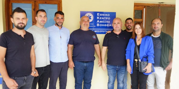 “Βήμα στο αύριο”: Στο Τομεα ΕΚΑΒ στο Μεσοπόταμο και στο Κέντρο Υγείας Πάργας