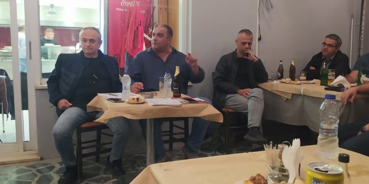 Στη Πεδινή Γ. Πρέντζας και Τ. Τόκας