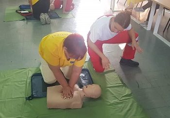 Ευχαριστίες για την εκπαίδευση στις πρώτες βοήθειες