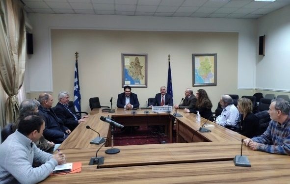 Επίσκεψη Αναπληρωτή Υπουργού Εσωτερικών Θοδωρή Λιβάνιου στα γραφεία της Αποκεντρωμένης Διοίκησης Ηπείρου-Δυτικής Μακεδονίας