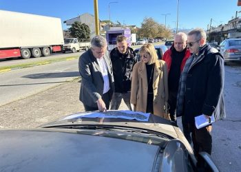 Ξεκίνησαν οι πρώτες εργασίες στον νέο κυκλικό Κόμβο της Φιλοθέης