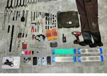 645.000 ευρώ η λεία εγκληματικής οργάνωσης που  έκλεβε μηχανήματα έργων μεγάλης αξίας