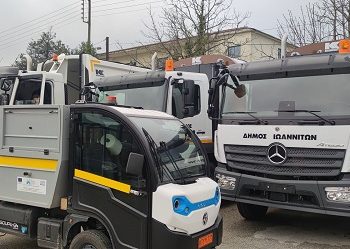 Εννέα νέα απορριμματοφόρα στον «στόλο» του Δήμου Ιωαννιτών