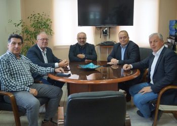 Συνάντηση με τον Πρόεδρο και τον Αντιπρόεδρο του Ε.Ο.Ε.Σ. “΄Ευξεινη πόλη”