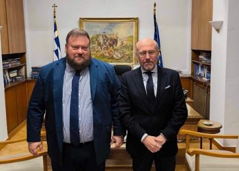 Συνάντηση μεταξύ του Βουλευτή Νομού Πρεβέζης κ.Κυριάκη Σπυρίδων με τον Υφυπουργό Υγείας κ. Βαρτζόπουλο Δημήτρη