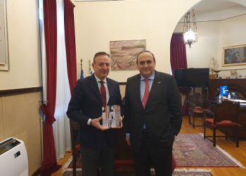 Τουρισμός και πολιτισμός στο επίκεντρο της συνάντησης του δημάρχου Ιωαννίνων με τον Γ. Βέρμπη