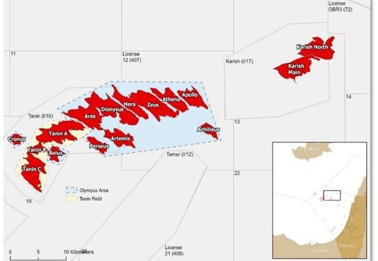 Energean: εγκρίθηκε η πρώτη φάση του Σχεδίου Ανάπτυξης του κοιτάσματος Katlan από την κυβέρνηση του Ισραήλ
