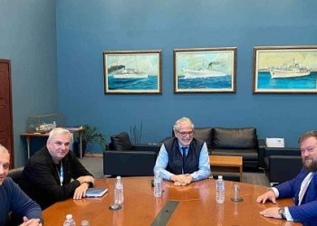 Συνάντηση Σπύρου Κυριάκη με Υπουργό Ναυτιλίας