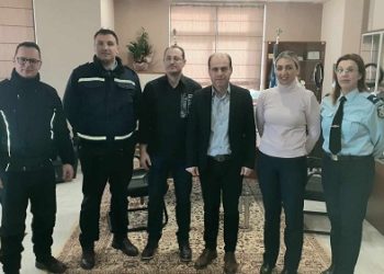 Συνάντηση του Δημάρχου Αρταίων με το Δ.Σ. της Ένωσης Αστυνομικών Υπαλλήλων Άρτας