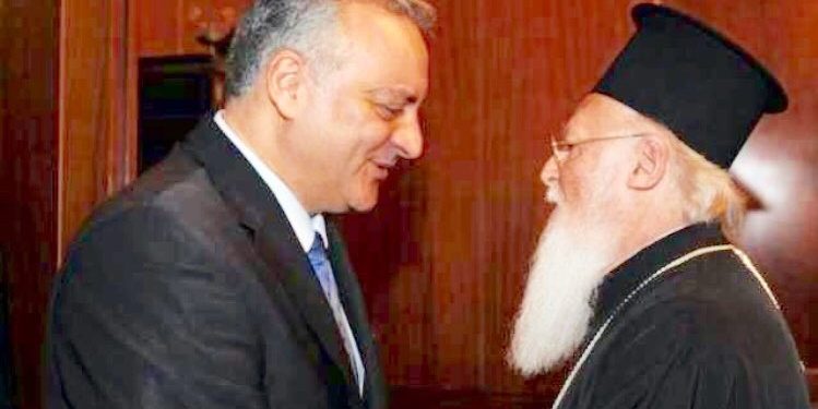 Στο Φανάρι ο Μανώλης Κεφαλογιάννης