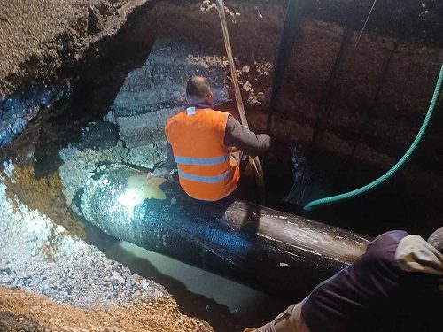 Η ύδρευση στην πόλη θα αποκατασταθεί σταδιακά τις πρωινές ώρες