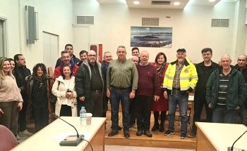 Συγκέντρωση της πρώτης ομάδας Εθελοντών Πολιτικής Προστασίας Π.Ε. Ιωαννίνων