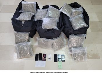 81,5 κιλά ακατέργαστης κάνναβης κατάσχεσε το Τμήμα Δίωξης Ναρκωτικών της Υποδιεύθυνσης Ασφάλειας Ιωαννίνων