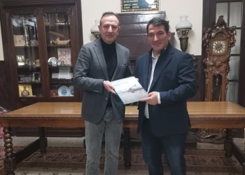 Επίσκεψη Πύρρου Δήμα στο δήμαρχο Ιωαννίνων