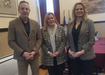 Συνάντηση με τη Γ.Γ. Δημογραφικής και Στεγαστικής Πολιτικής