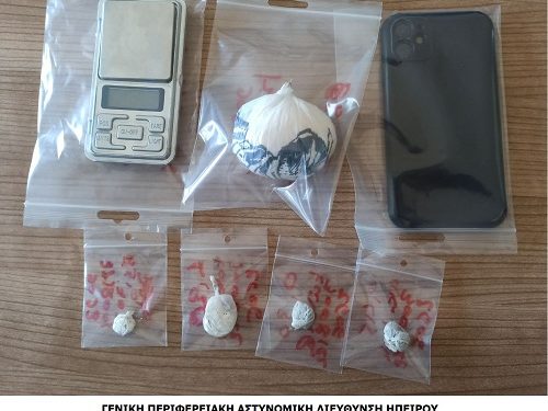Συνελήφθη για διακίνηση ναρκωτικών – Kατείχε κοκαΐνη και κάνναβη