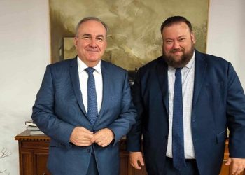 Συνάντηση Βουλευτή Πρεβέζης, κ. Σπυρίδωνα Κυριάκη, με τονΑναπληρωτή Υπουργό Εθνικής Οικονομίας και Οικονομικών, κ. Ν. Παπαθανάση