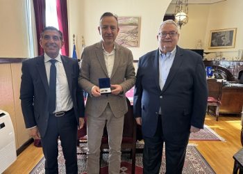 Συνάντηση Δημάρχου Ιωαννίνων με τον πρόεδρο και τον Γενικό Διευθυντή του Ιδρύματος της Ριζαρείου Εκκλησιαστικής Σχολής