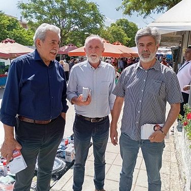 Επίσκεψη αντιπροσωπεειών του ΣΥΡΙΖΑ-ΠΣ στη ΛΑΙΚΗ ΑΜΠΕΛΟΚΗΠΩΝ, ΔΕΥΑΙ και ΠΑΝΕΠΙΣΤΗΜΙΟ.