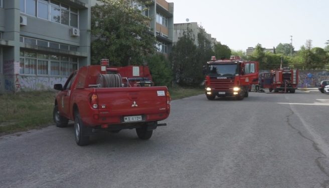 Φωτιά στο Πανεπιστήμιο Ιωαννίνων