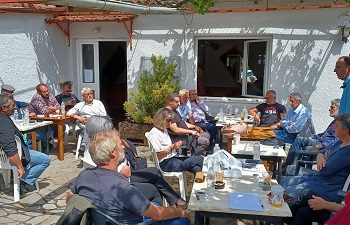 Περιοδεία στην Ήπειρο και σύσκεψη του Ρίζου Μαρούδα, υποψήφιου ευρωβουλευτή του ΚΚΕ: να ενισχυθεί το ΚΚΕ που φωτίζει τη διέξοδο από το βάσανο της επιβίωσης