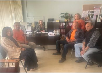 Συνάντηση του Δ.Σ. της Ένωσης Φίλων και Πασχόντων με Σκλήρυνση Κατά Πλάκας Β.Δ. Ελλάδας με την Αντιδήμαρχο  κα Σοφία Μαρκούλα