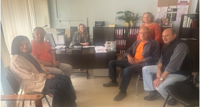 Συνάντηση του Δ.Σ. της Ένωσης Φίλων και Πασχόντων με Σκλήρυνση Κατά Πλάκας Β.Δ. Ελλάδας με την Αντιδήμαρχο  κα Σοφία Μαρκούλα