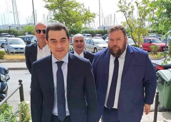 Επίσκεψη Υπουργού Ανάπτυξης κ. Κώστα Σκρέκα στην Πρέβεζα, υπό τη συνοδεία του Βουλευτή Πρεβέζης, κ. Σπυρίδωνα Κυριάκη