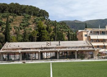 Κατασκευή νέων κερκίδων και βοηθητικών χώρων στο Δημοτικό Στάδιο Πάργας