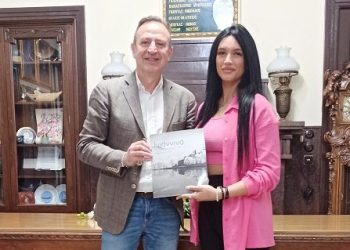 Συνάντηση δημάρχου Ιωαννίνων με την Έλενα Παπασταματοπούλου