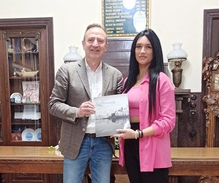 Συνάντηση δημάρχου Ιωαννίνων με την Έλενα Παπασταματοπούλου