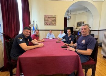 Συνάντηση δημάρχου με τον Διοικητή Πυροσβεστικών Υπηρεσιών Νομού Ιωαννίνων