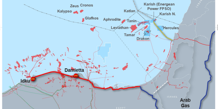 Η Energean προχωρεί στην ανάπτυξη και του κοιτάσματος φυσικού αερίου Katlan στο Ισραήλ
