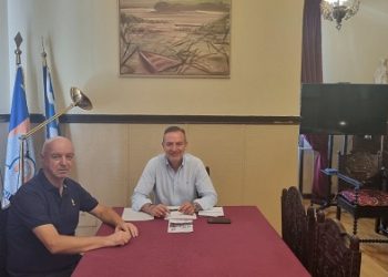 Συνάντηση δημάρχου Ιωαννίνων με τον πρόεδρο της Πανελλήνιας Ομοσπονδίας Πολιτιστικών Συλλόγων Βλάχων