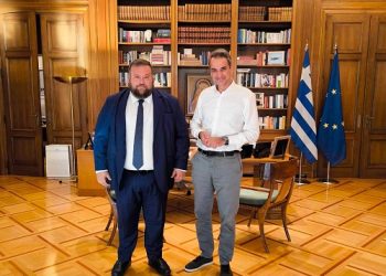 Συνάντηση Βουλευτή Πρεβέζης κ. Σπύρου Κυριάκη με τον Πρωθυπουργό κ. Κυριάκο Μητσοτάκη