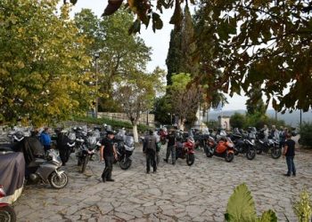 Οργανωμένη συνάντηση μοτοσυκλετιστών με πάνω από 100 μηχανές στα χωριά του Δήμου Πωγωνίου