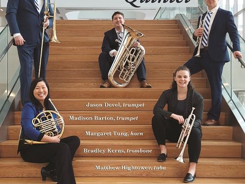 Συναυλία του κουιντέτου χάλκινων πνευστών PolyChroma Brass Quinten στο μέγαρο της εταιρείας Ηπειρωτικών μελετών