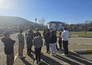 Επίσκεψη του δημοτικού σχολείου Δουραχάνης στο πάρκο κυκλοφοριακής αγωγής δήμου Πωγωνίου