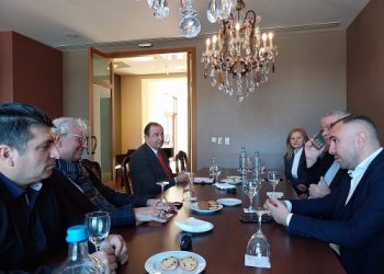 Επίσκεψη Προέδρου Επιμελητηρίου Ιωαννίνων στην εκδήλωση της ΔΥΠΑ ημέρα καριέρας.– Συζητήσεις για την ενίσχυση της απασχόλησης και συνεργασίας με τη ΔΥΠΑ