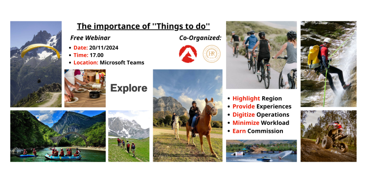 Η Unlimited Adrenaline με πρωτοβουλία της ένωσης ξενοδόχων ν. Ιωαννίνων, διοργάνωσε επιτυχημένο webinar για τα μέλη της