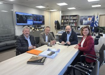Συνάντηση με τον υφ. Κλιματικής Κρίσης και Πολιτικής Προστασίας για τη χρηματοδότηση αντιπλημμυρικών έργων