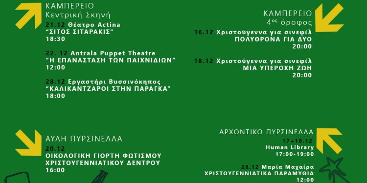 Και φέτος Χριστούγεννα με το ΔΗΠΕΘΕ