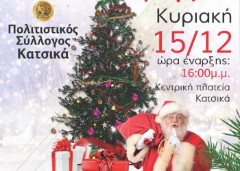 Χριστουγεννιάτικη γιορτή από τον πολιτιστικό σύλλογο Κατσικά
