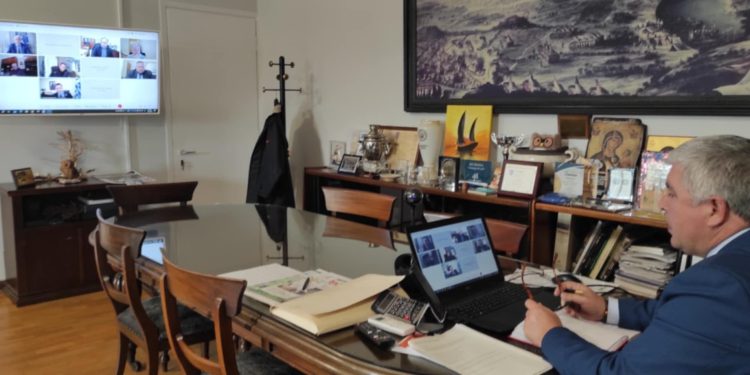 Ο δήμαρχος Νίκος Γεωργάκος έθεσε στον υφυπουργό παρά τω  πρωθυπουργώ κ. Θανάση Κοντογεώργη τις προτεραιότητες του δήμου Πρέβεζας